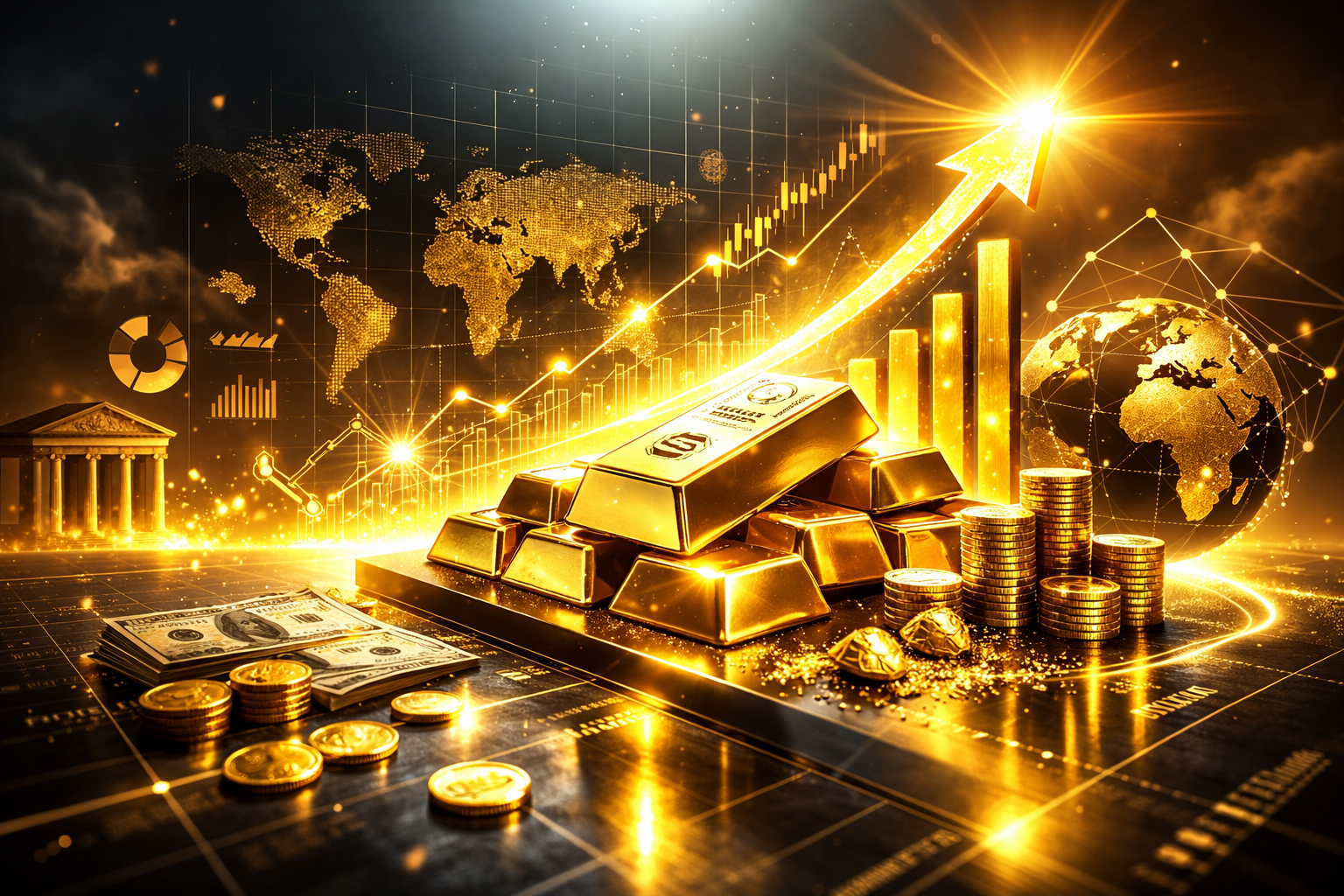 Emas Cetak Rekor Baru Apa yang Mendorong Kenaikan Tajam Pekan Ini