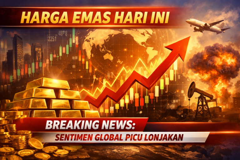 Harga Emas Hari Ini Breaking News Sentimen Global Picu Lonjakan