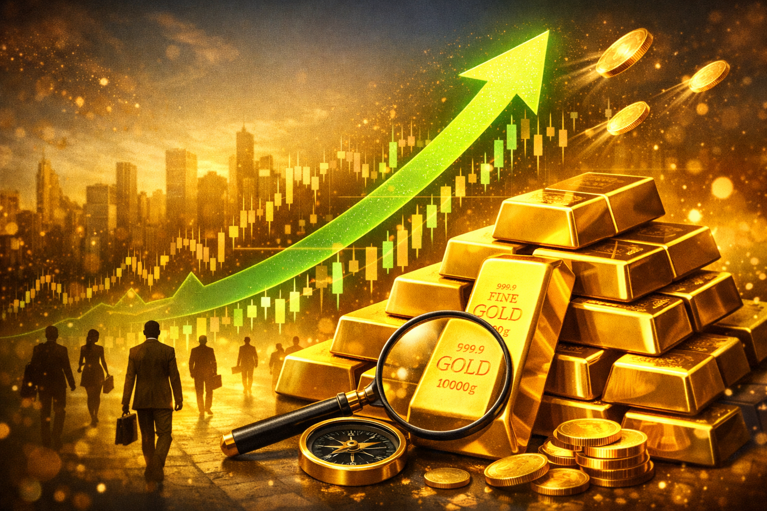 Harga Emas Melonjak Investor Mulai Beralih ke Logam Mulia