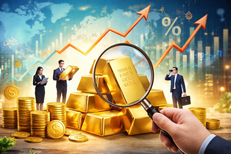 Investor Global Kembali Berburu Emas di Tengah Ketidakpastian Suku Bunga