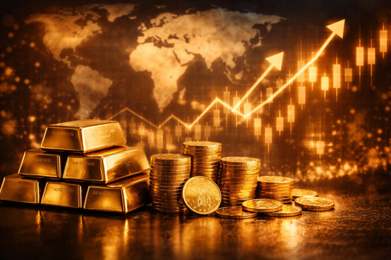 Harga Emas Dunia Hari Ini Naik Perlahan, Dipicu Kekhawatiran Resesi Global