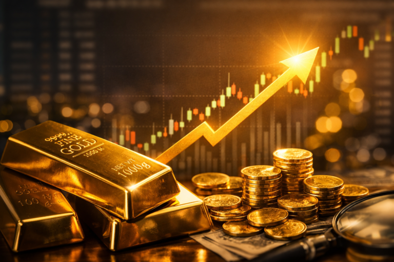 Harga Emas Hari Ini Tembus Level Penting, Tren Naik Berlanjut