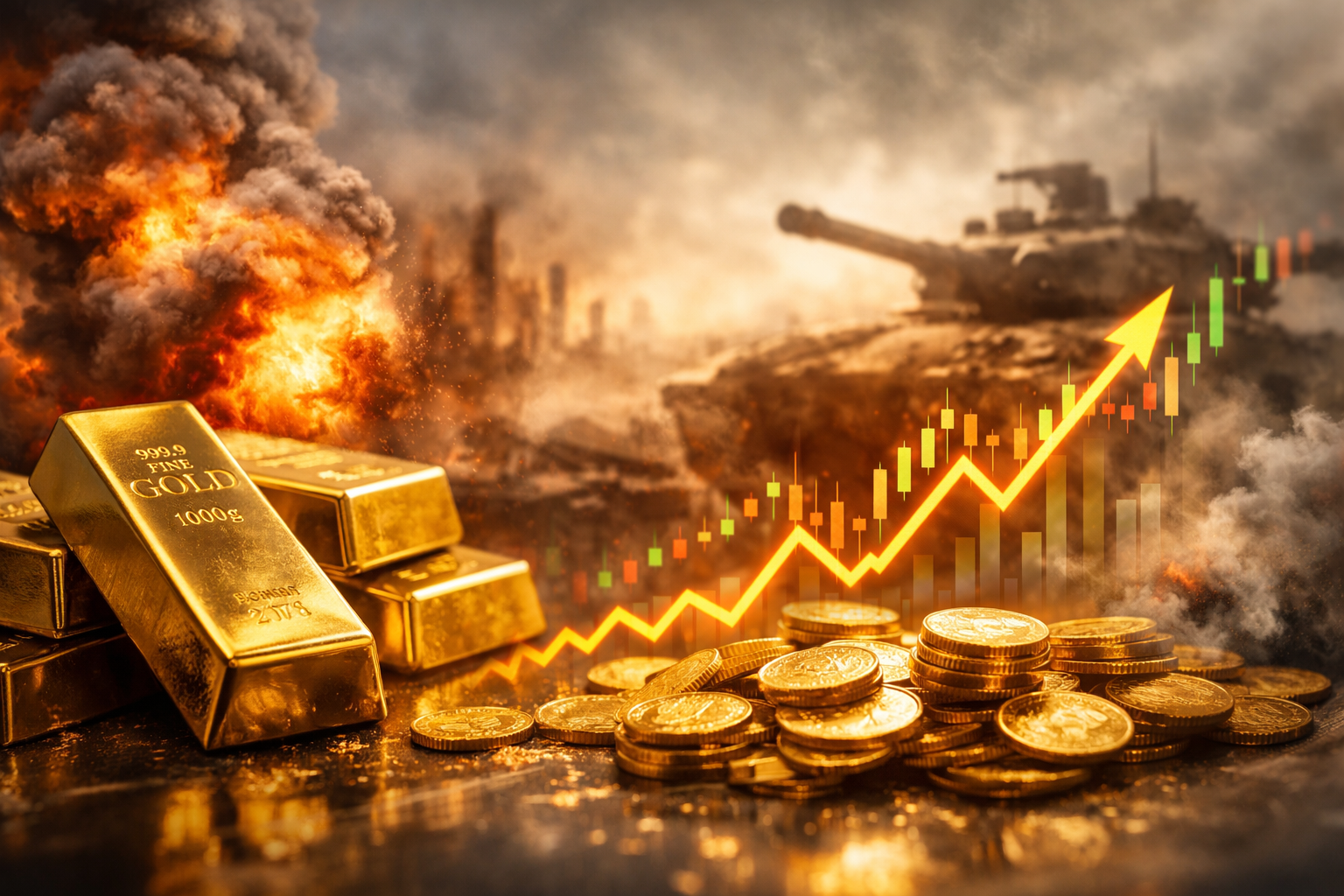 Harga Emas Naik Tajam Inflasi Global dan Konflik Geopolitik Picu Reli Pasar