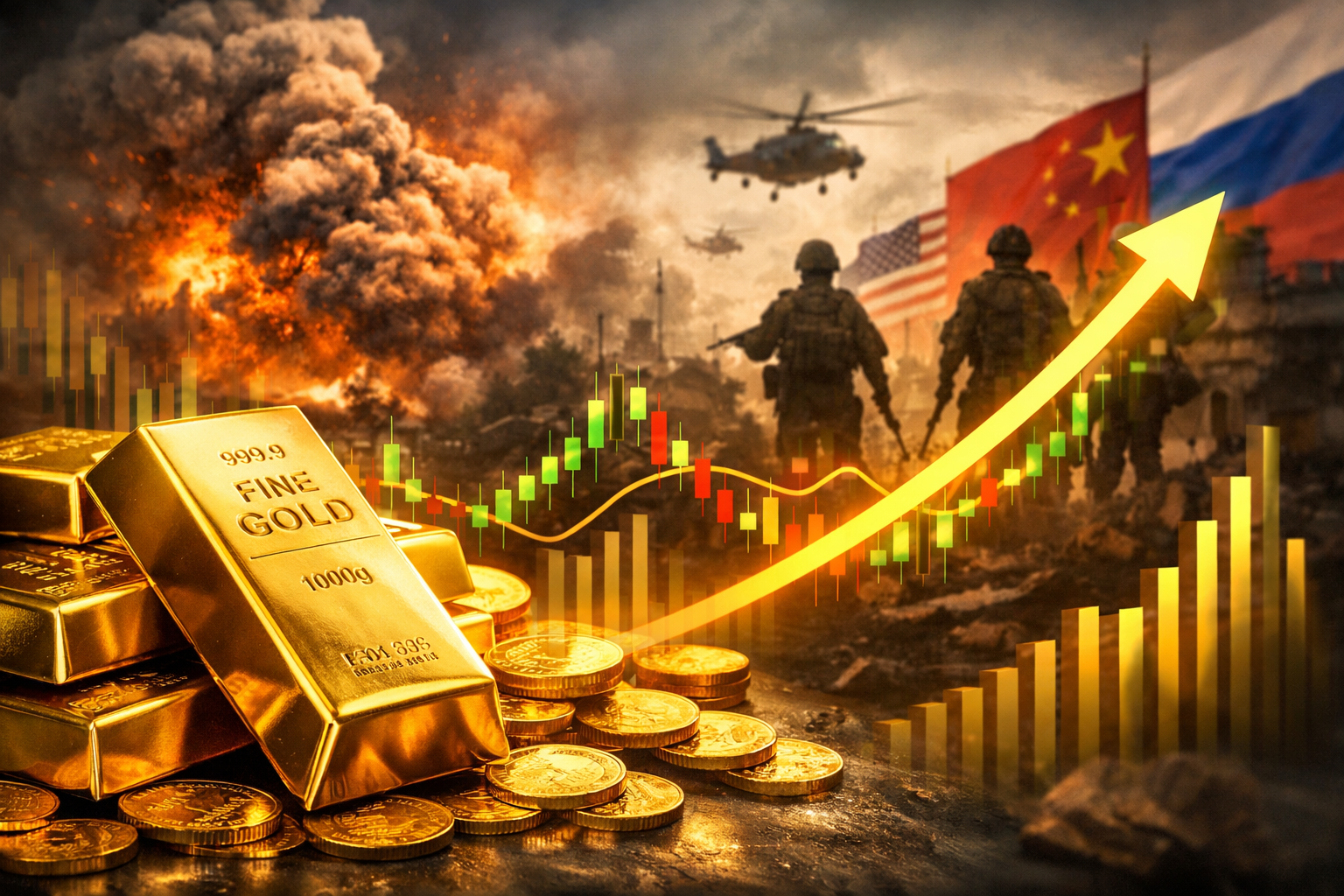 Harga Emas Terkini Naik Tipis, Pasar Waspadai Ketegangan Geopolitik Global