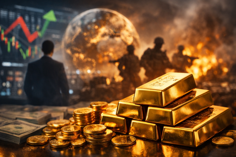 Investor Serbu Emas Saat Risiko Global Meningkat