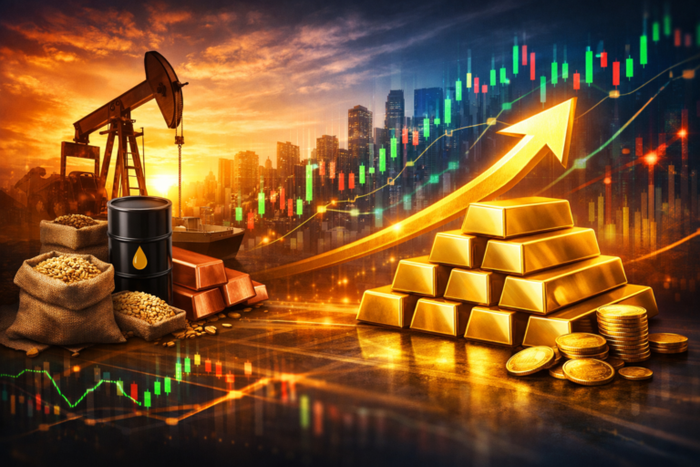 Pasar Komoditas Bergerak Dinamis Emas Jadi Sorotan Investor Global