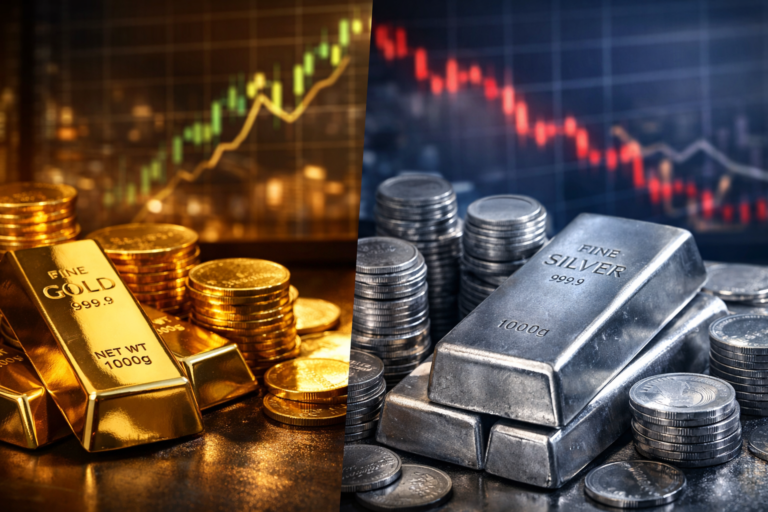Pasar Logam Mulia Hari Ini Emas dan Perak Tunjukkan Tren Berbeda