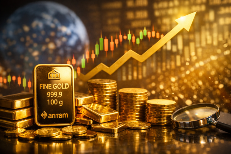 Emas Antam Menguat Hari Ini, Kenaikan Rp16.000 Picu Minat Investor