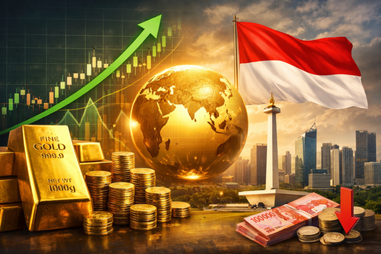 Harga Emas Dunia Hari Ini Menguat, Apa Dampaknya ke Indonesia