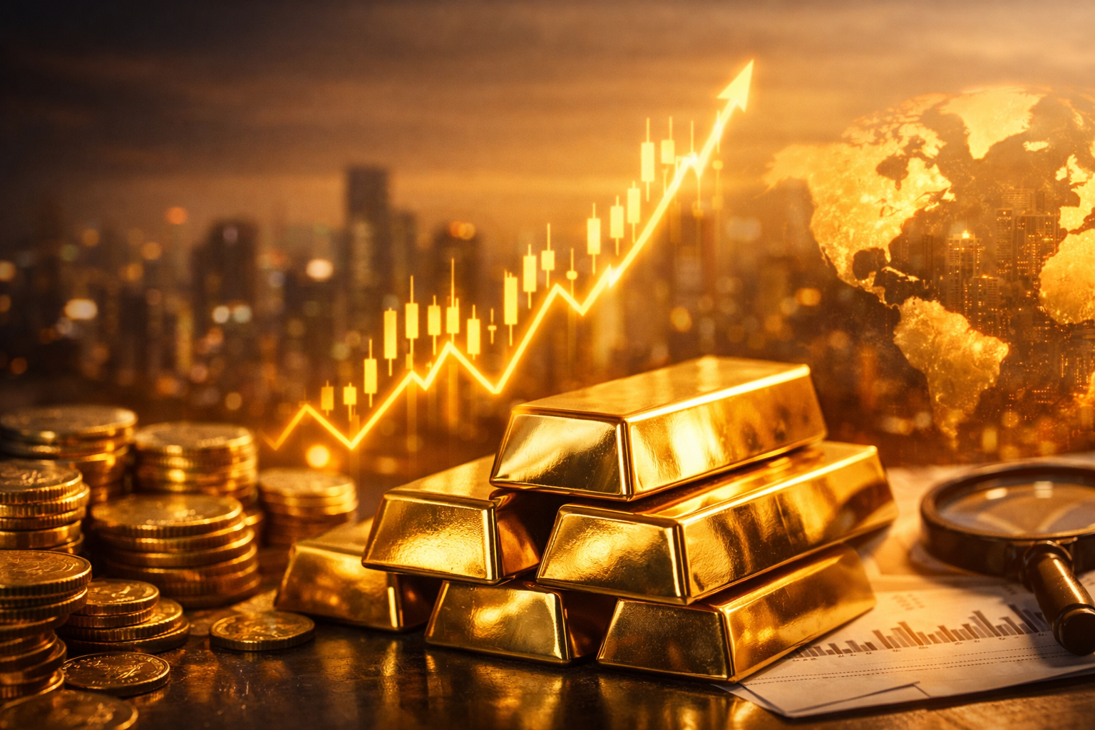 Harga Emas Hari Ini Melejit, Investor Global Beralih ke Aset Aman