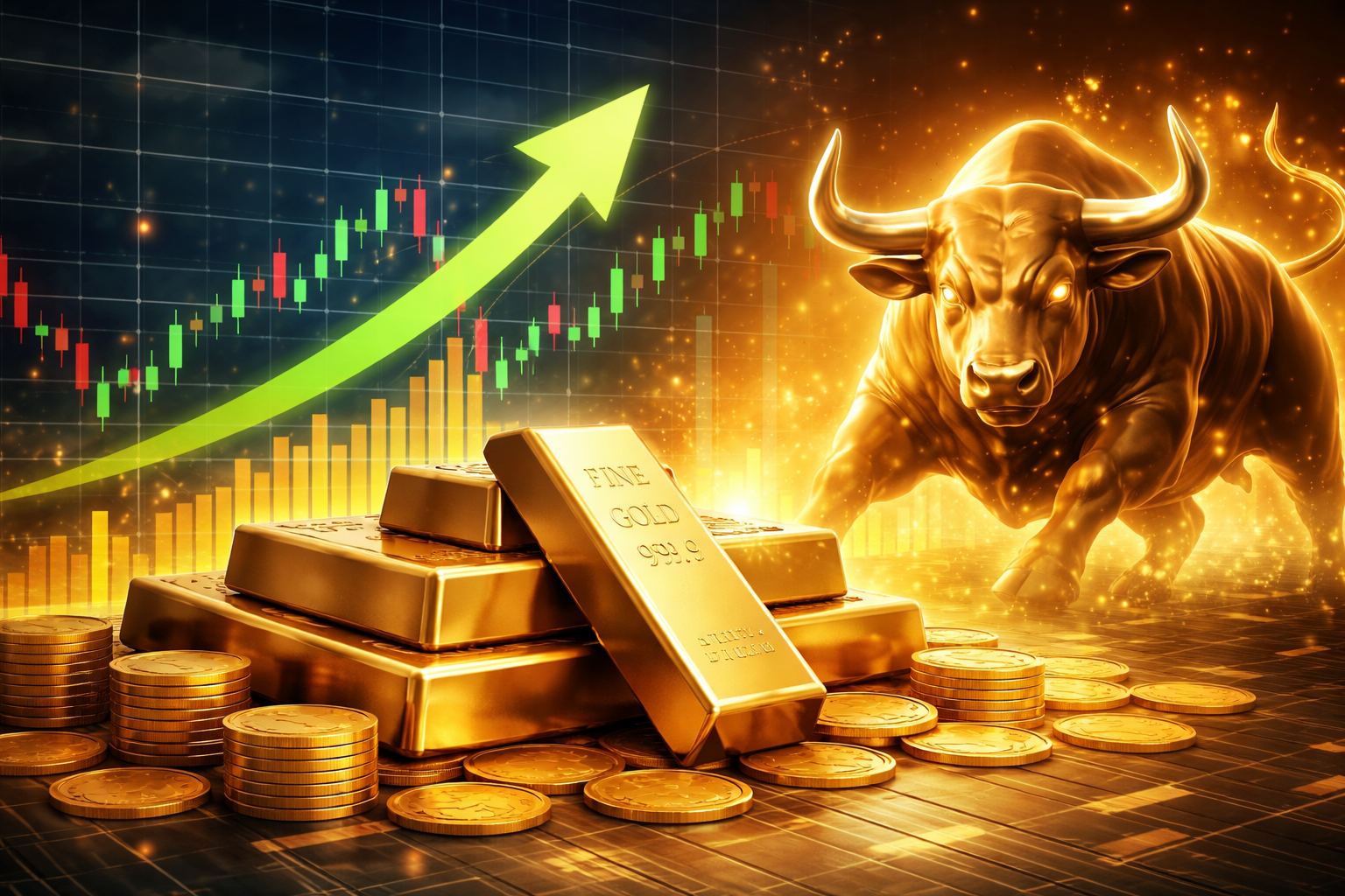 Harga Emas Hari Ini Melejit, Sinyal Kuat Tren Bullish 2026 Mulai Terbaca