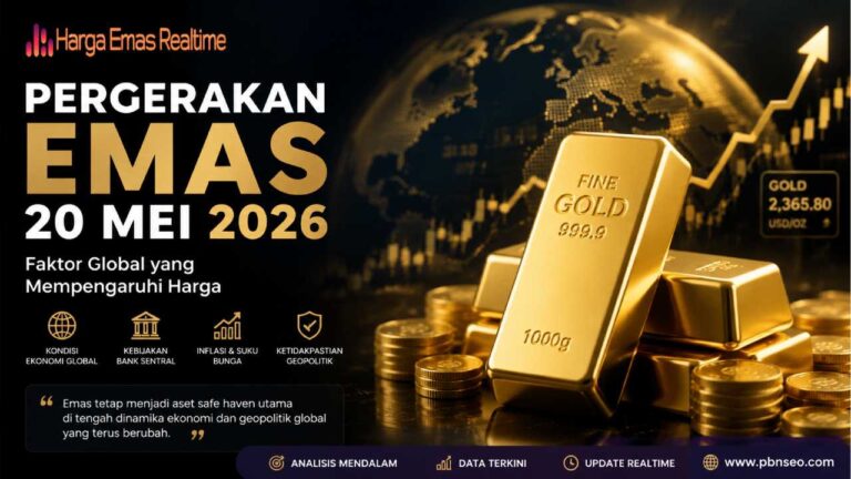 Dinamik Pergerakan Emas 20 Mei 2026: Faktor Global yang Mempengaruhi Harga