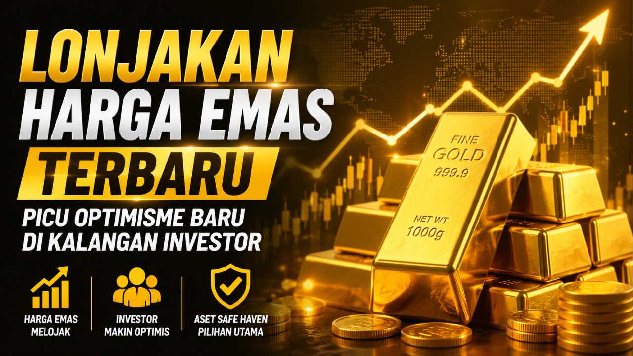 Lonjakan Harga Emas Terbaru Picu Optimisme Baru di Kalangan Investor