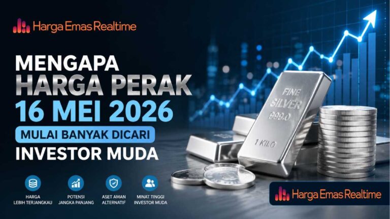 Mengapa Harga Perak 16 Mei 2026 Mulai Banyak Dicari Investor Muda