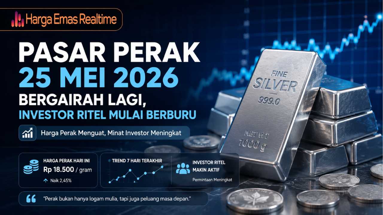 Pasar Perak 25 Mei 2026 Bergairah Lagi, Investor Ritel Mulai Berburu