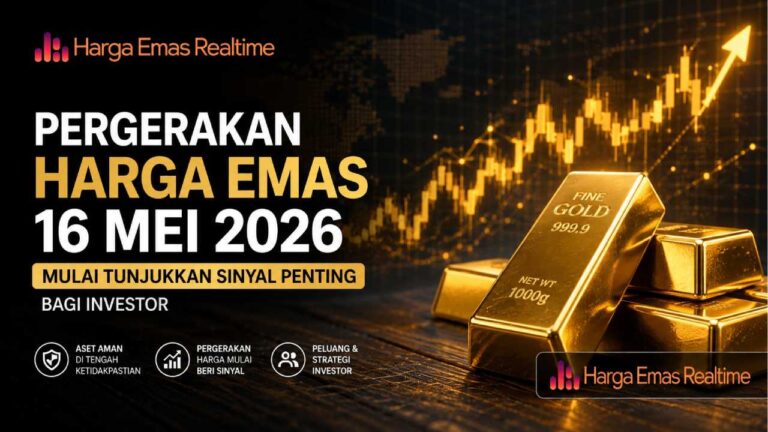 Pergerakan Harga Emas 16 Mei 2026 Mulai Menunjukkan Sinyal Penting bagi Investor