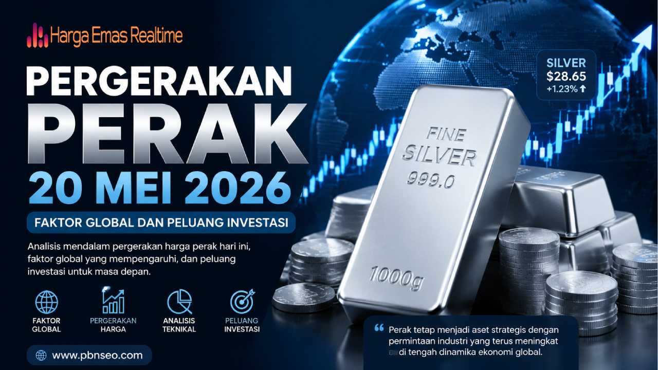Pergerakan Harga Perak 20 Mei 2026: Faktor Global dan Peluang Investasi