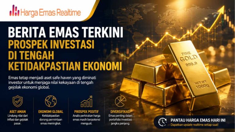 Berita Emas Terkini Mengulas Prospek Investasi di Tengah Ketidakpastian Ekonomi