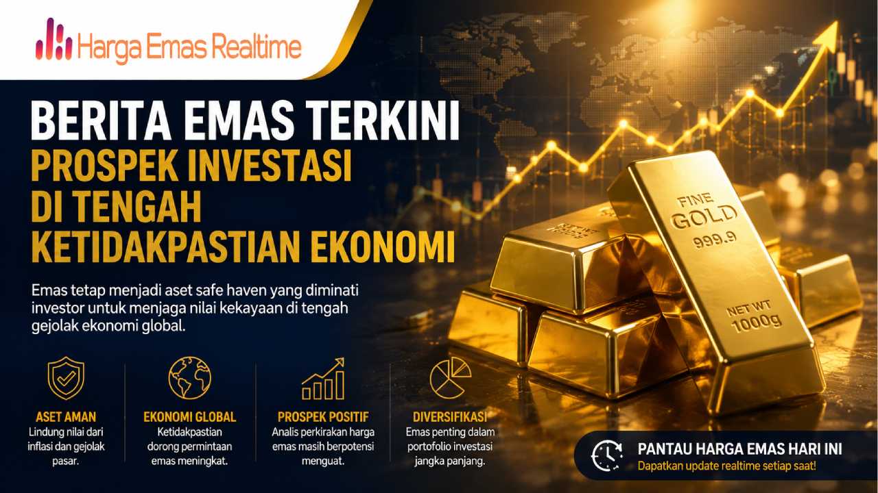 Berita Emas Terkini Mengulas Prospek Investasi di Tengah Ketidakpastian Ekonomi