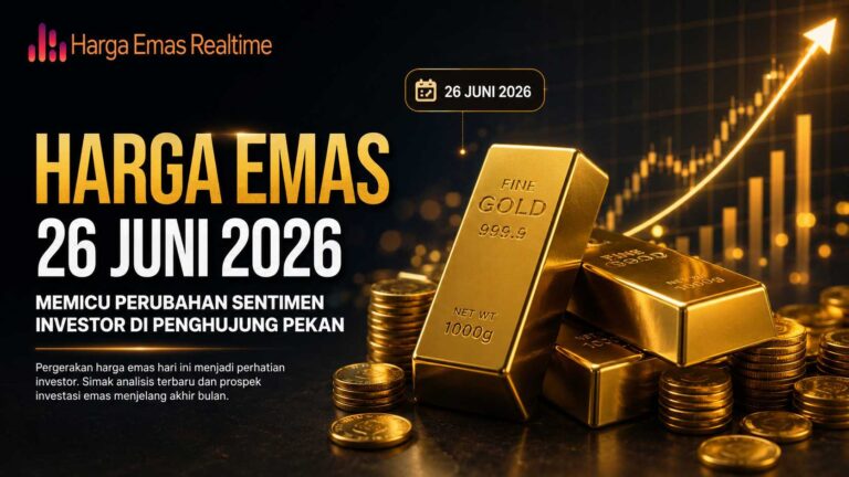 Harga Emas 26 Juni 2026 Memicu Perubahan Sentimen Investor di Penghujung Pekan