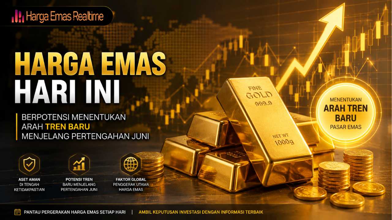 Harga Emas Hari Ini dan Potensi Tren Baru Juni 2026