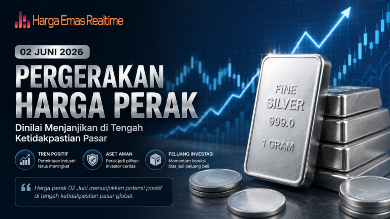 Pergerakan Harga Perak 02 Juni 2026 Dinilai Menjanjikan di Tengah Ketidakpastian Pasar