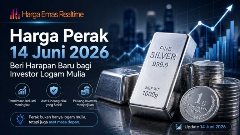 Harga Perak 14 Juni 2026 Beri Harapan Baru bagi Investor Logam Mulia