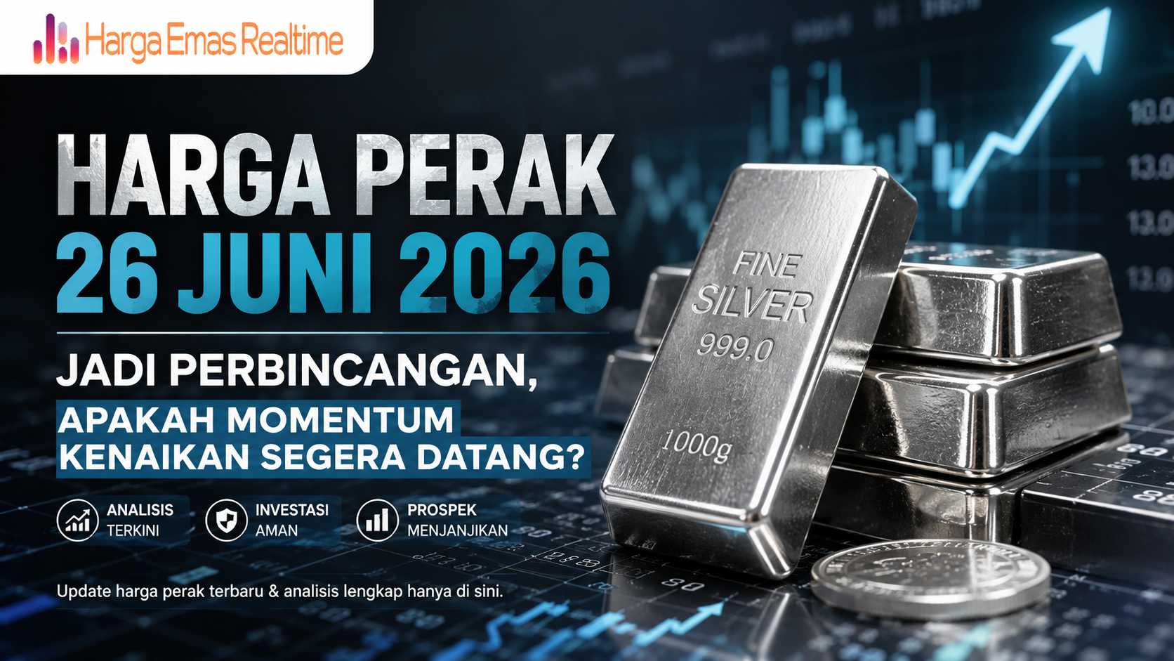 Harga Perak 26 Juni 2026 Jadi Perbincangan, Apakah Momentum Kenaikan Segera Datang?