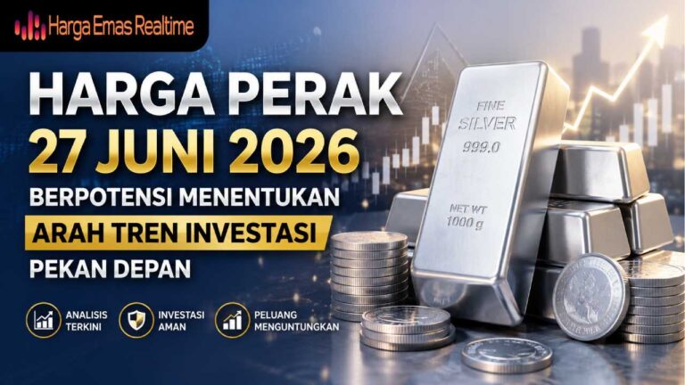 Harga Perak 27 Juni 2026 Berpotensi Menentukan Arah Tren Investasi Pekan Depan