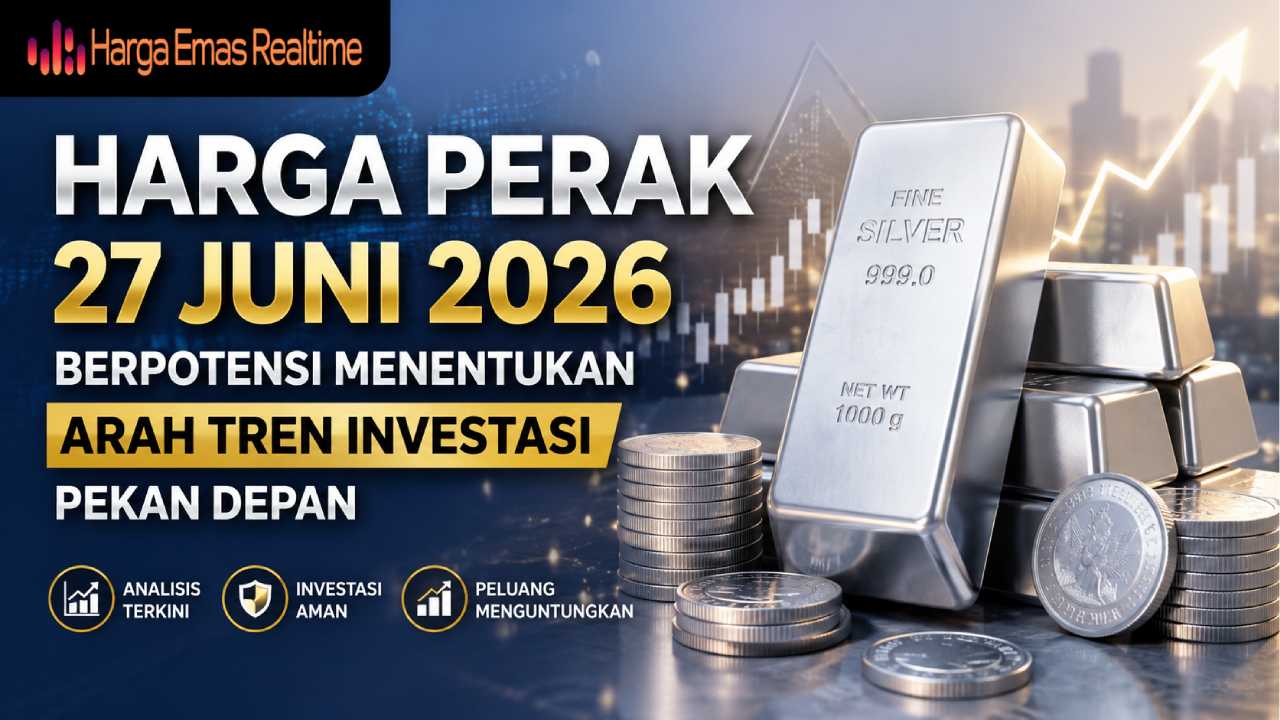 Harga Perak 27 Juni 2026 Berpotensi Menentukan Arah Tren Investasi Pekan Depan
