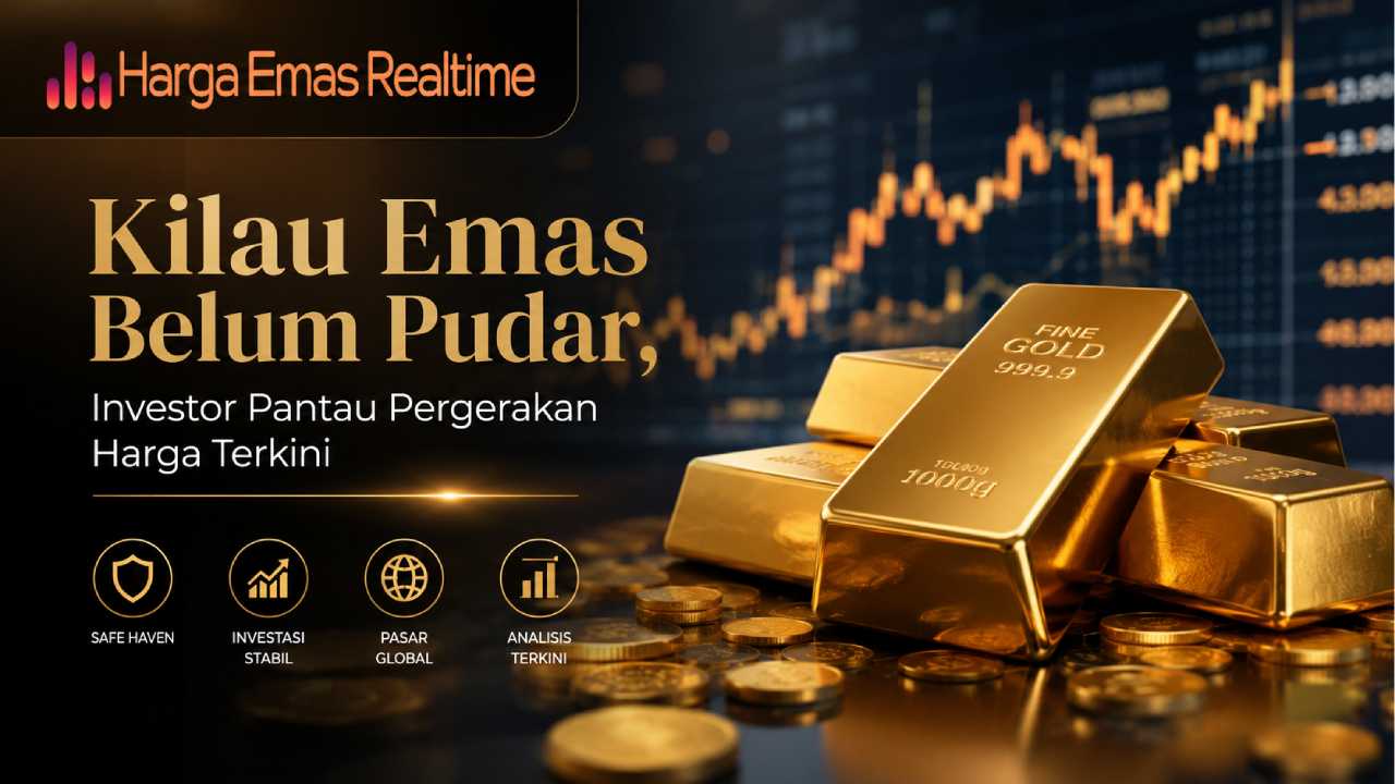 Kilau Emas Belum Pudar, Investor Pantau Harga Terkini