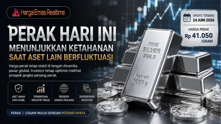 Perak Hari Ini Menunjukkan Ketahanan Saat Aset Lain Berfluktuasi
