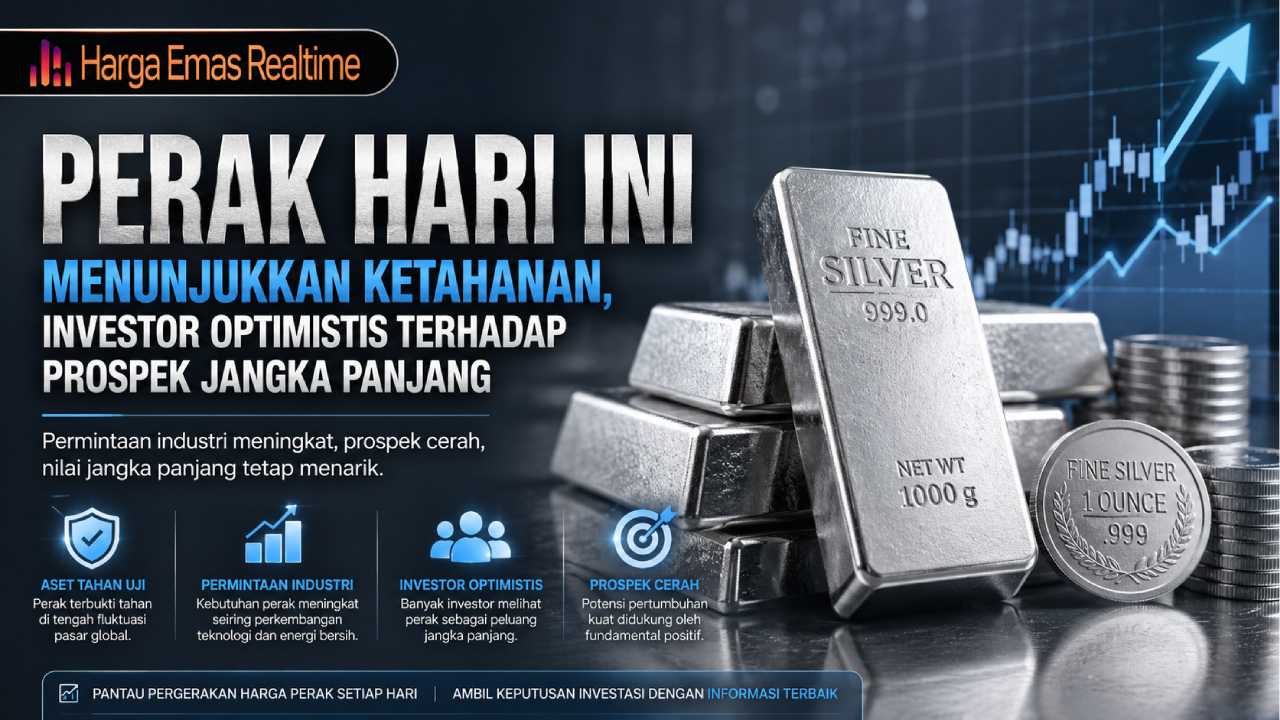 Perak Hari Ini Tetap Kuat, Prospek Jangka Panjang Cerah