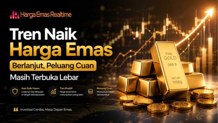 Tren Naik Harga Emas Berlanjut, Peluang Cuan Masih Terbuka Lebar