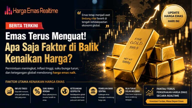 Berita Emas Terkini Mengungkap Faktor yang Mendorong Kenaikan Harga