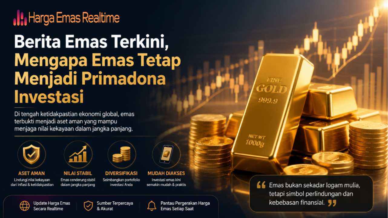 Berita Emas Terkini Menjelaskan Mengapa Emas Tetap Menjadi Primadona Investasi