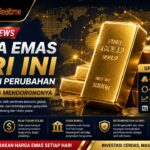 Harga Emas Hari Ini Mengalami Perubahan, Ini Faktor yang Mendorongnya