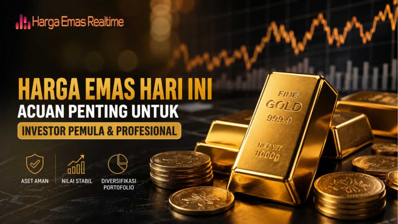 Harga Emas Hari Ini Menjadi Acuan Penting bagi Investor Pemula dan Berpengalaman