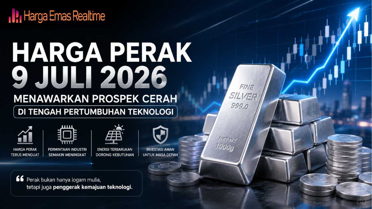Harga Perak 9 Juli 2026 Menawarkan Prospek Cerah di Tengah Pertumbuhan Teknologi