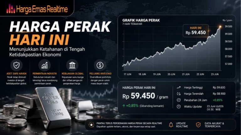 Harga Perak Hari Ini Menunjukkan Ketahanan di Tengah Ketidakpastian Ekonomi