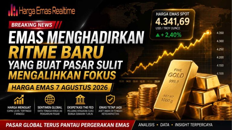 Emas Menghadirkan Ritme Baru yang Membuat Pasar Sulit Mengalihkan Fokus