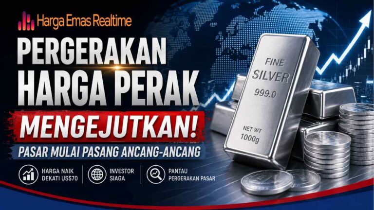 Pergerakan Harga Perak Mengejutkan, Pasar Mulai Pasang Ancang-Ancang