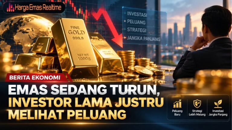 Emas Sedang Turun, Investor Lama Justru Melihat Peluang