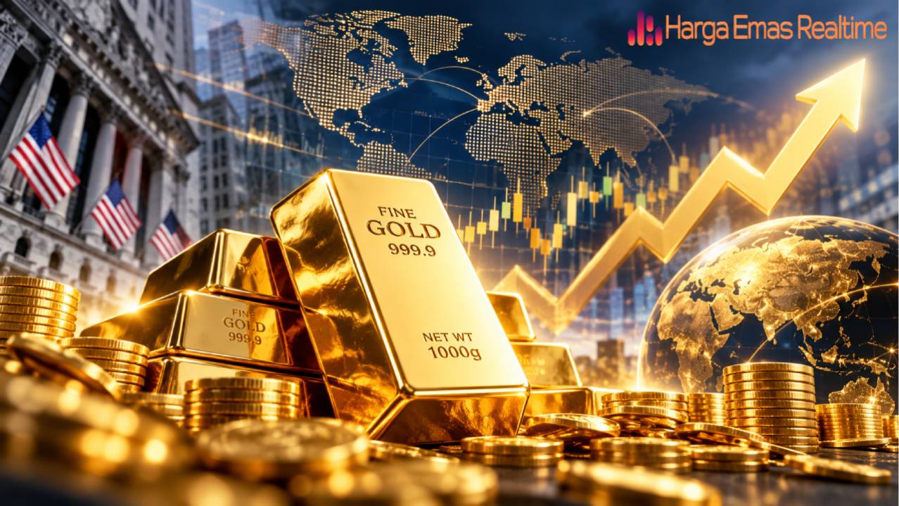 Harga Emas Bangkit Lagi, Pasar Global Mulai Berubah Arah