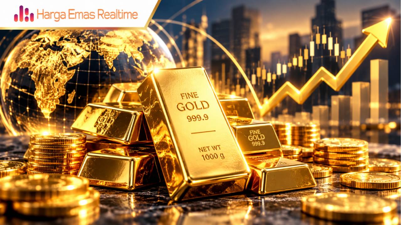 Harga Emas Berbalik Menguat, Tekanan Mulai Kehilangan Tenaga
