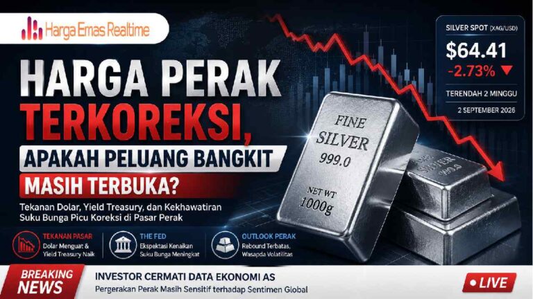 Harga Perak Terkoreksi, Apakah Peluang Bangkit Masih Terbuka?