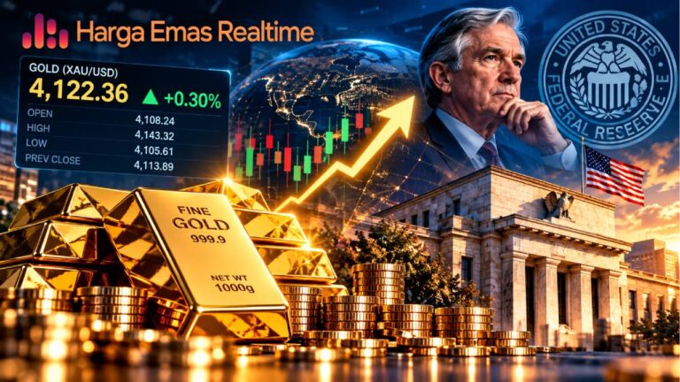 Emas Dunia Putar Arah, Investor Kembali Mengintai Momentum