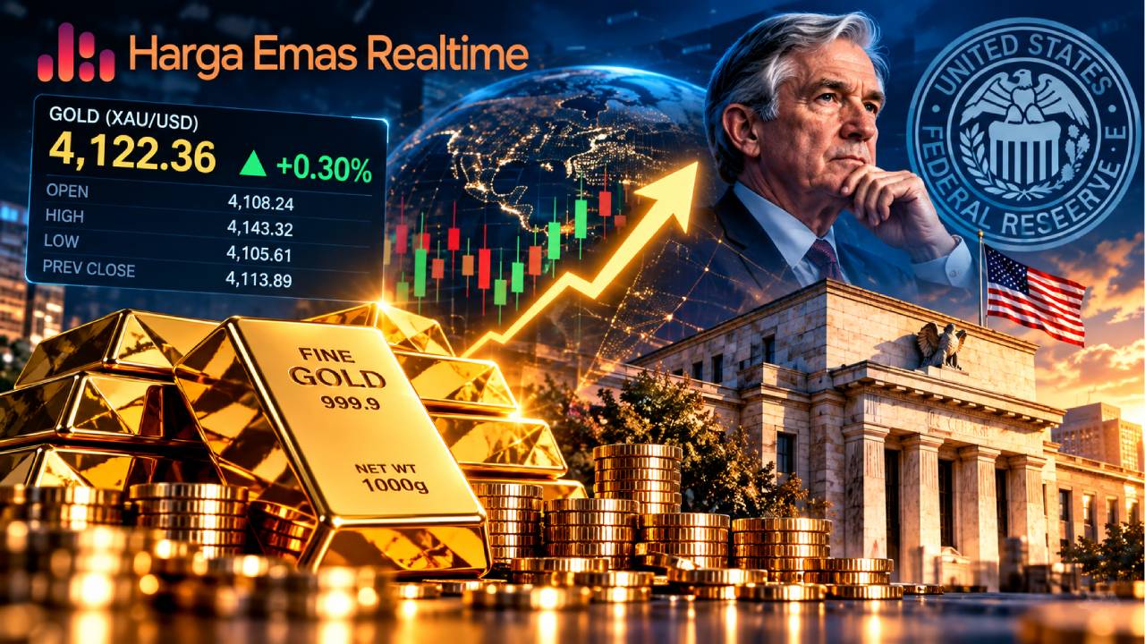Emas Dunia Putar Arah, Investor Kembali Mengintai Momentum
