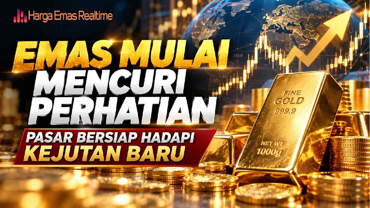 Emas Mulai Mencuri Perhatian, Pasar Bersiap Hadapi Kejutan Baru