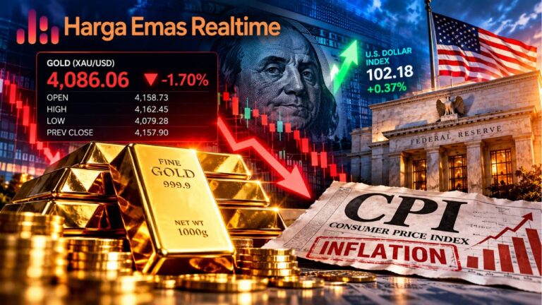 Emas Tersandung Inflasi, Dolar Kuat Kembali Menguasai Pasar